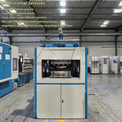 Máquina de fabricação de copos de plástico multifuncional com 150 mm de profundidade máxima de formação