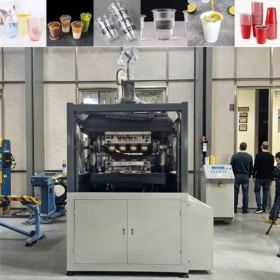 Máquina de termoformagem de copos de plástico de alto custo