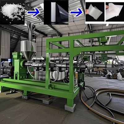 Extrusora de folhas de plástico ecológica e de poupança de energia