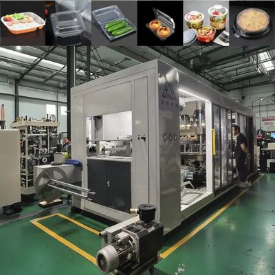 WX- Máquina de moldagem integrada de pressão positiva e negativa totalmente automática