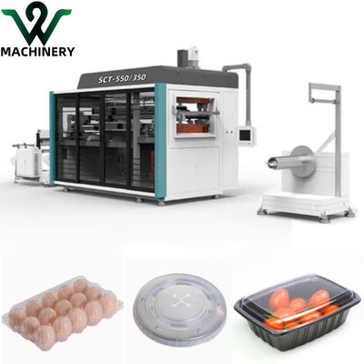 WX- Máquina de fabricação de caixas de almoço de plástico totalmente automática
