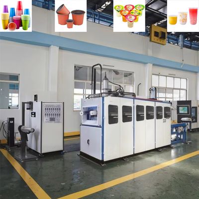 Máquina de Fazer Tigelas de Plástico Totalmente Automática