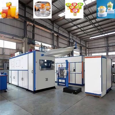 Máquina totalmente automática para fabricar vasos de flores de plástico usados