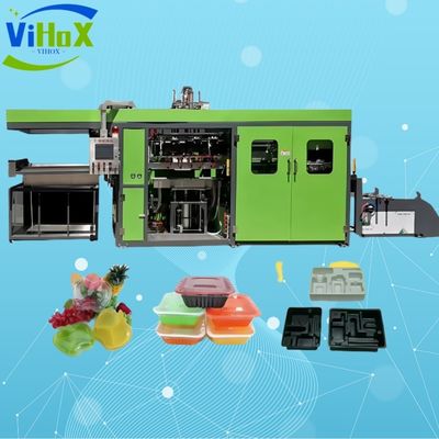 Máquina Automática Completa para Fabricação de Caixas de Bolo Plásticas Máquinas para Fabricação de Caixas de Almoço Plásticas