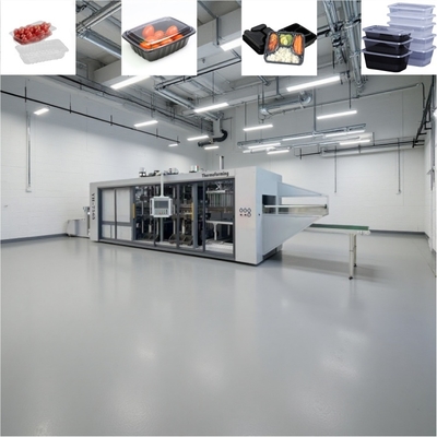 Qualidade e fiabilidade Máquina de fabricação de recipientes de plástico para alimentos