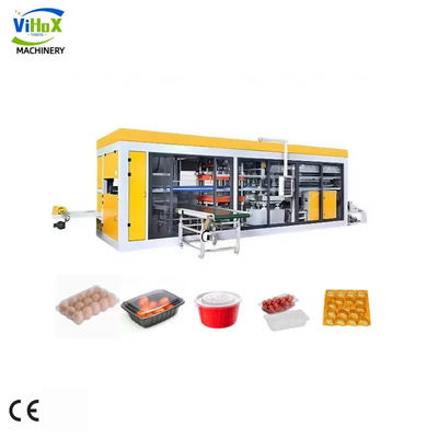 Máquina de fabricação de bandejas de plástico usadas com certificação CE, Fornecedor Ouro Auditado em Fábrica, com Suporte Personalizável para PET, PP, PE, PS